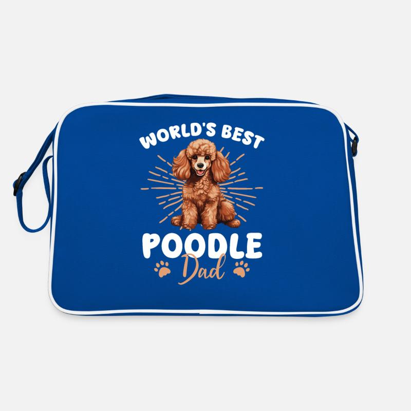 Caniche Chien Poddle Papa Sac Retro