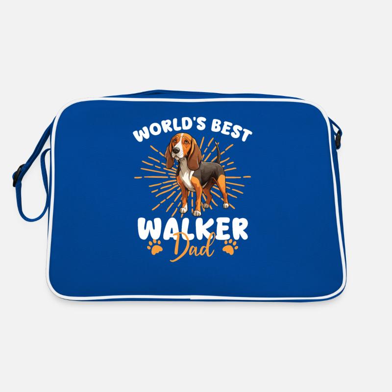 Treeing Walker Coonhound Walker Dad Retro Tasche