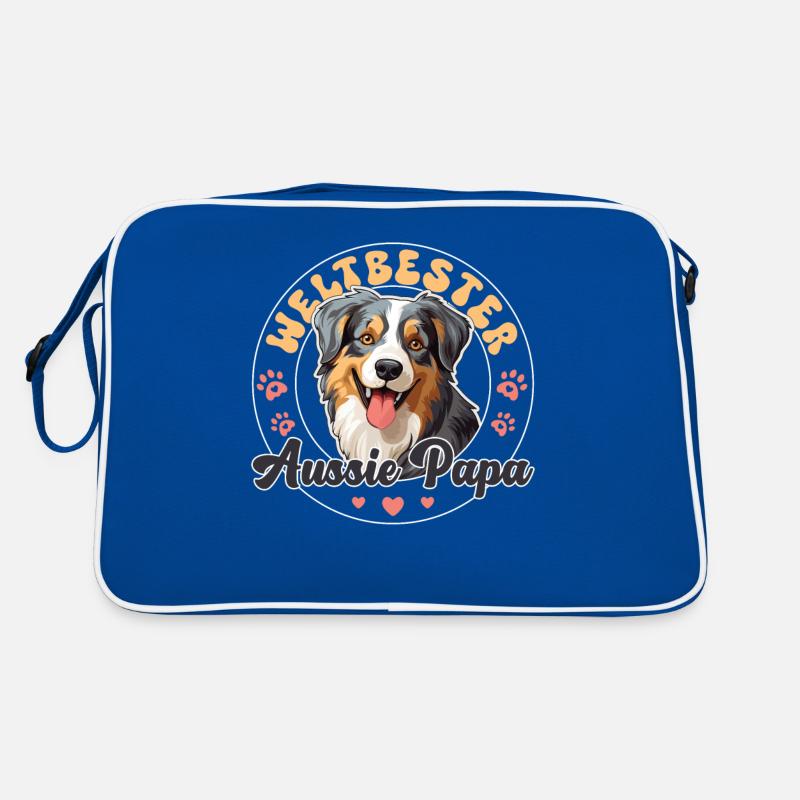 Berger Australien Bleu Merle Groovy Aussie Dad Sac Retro