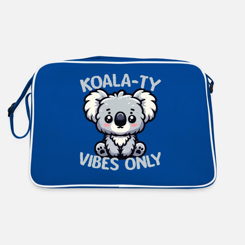 Koala-ty Vibes Only Cute Funny Koala Retro Tasche