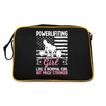 Powerlifter Beaucoup plus fort Powerlifter - Sac Retro - noir/or - Dos