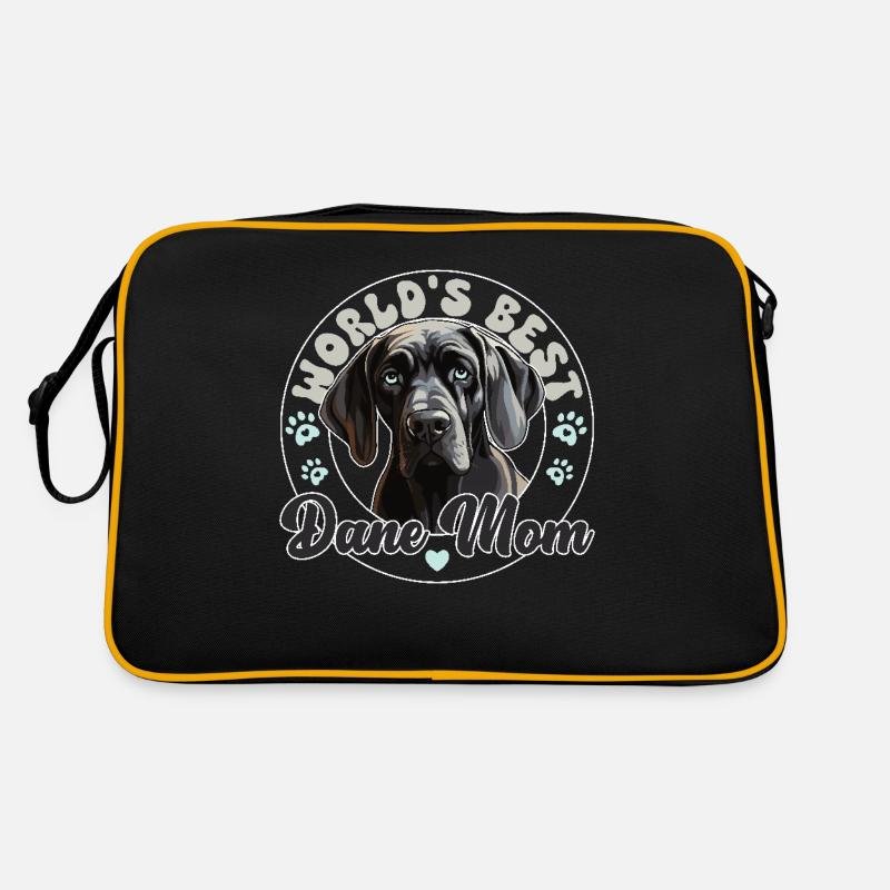 Dogue Allemand Groovy Dane Maman Sac Retro