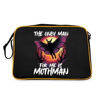 Le seul homme Car c’est moi Isman Cryptid - Sac Retro - noir/or - Dos