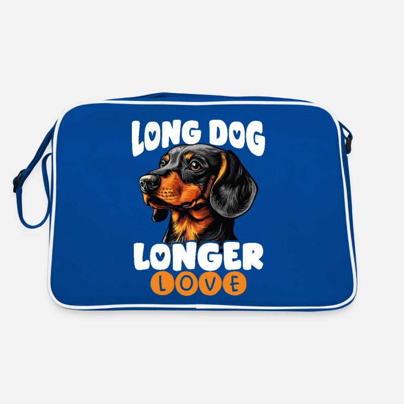 Dackel chien teckel long chien plus long amour Sac Retro
