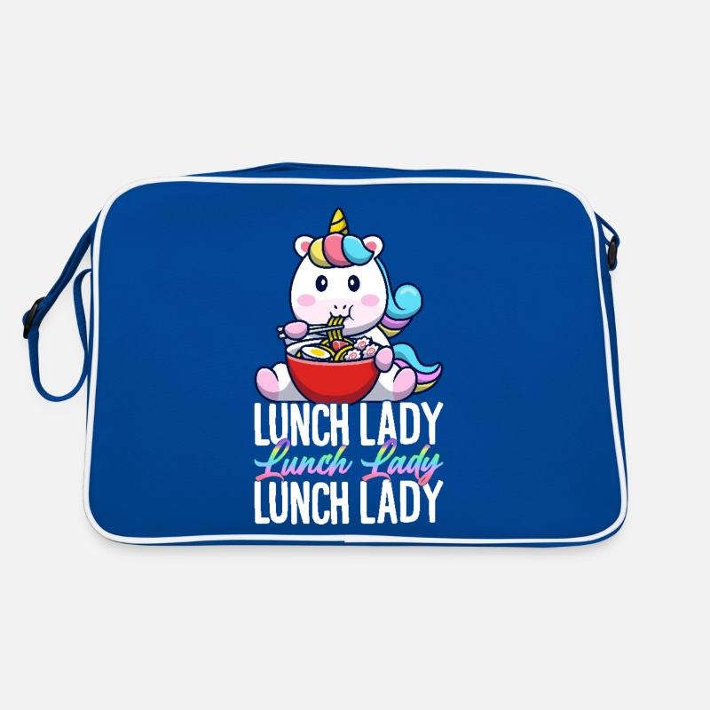Lunch Lady Cafeteria Crew Design for Retro Bag