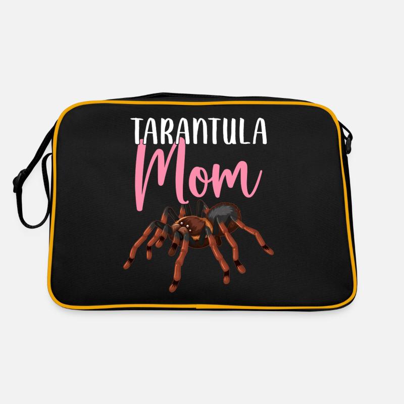 Tarantel Mama Spinnen Retro Tasche
