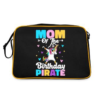 Maman de l’anniversaire Pirate Pirates Anniversaire Pirate - Sac Retro - noir/or - Dos