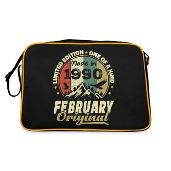 February 1990 - Jubilee 1990 Vintage February 1990 - Retro Bag - black/gold - Back
