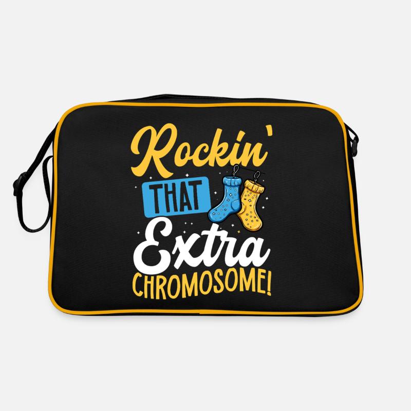 Rockin' That Extra Chromosome Fun Down Syndrome Retro Tasche
