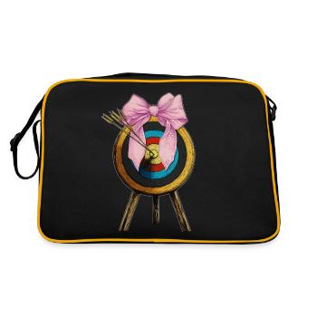 Coquette Bow Archery Bow and Arrow - Retro Bag - black/gold - Back