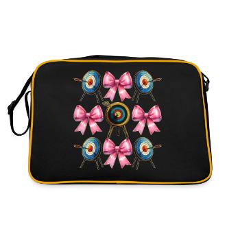Coquette Bow Archery Bow and Arrow - Retro Bag - black/gold - Back