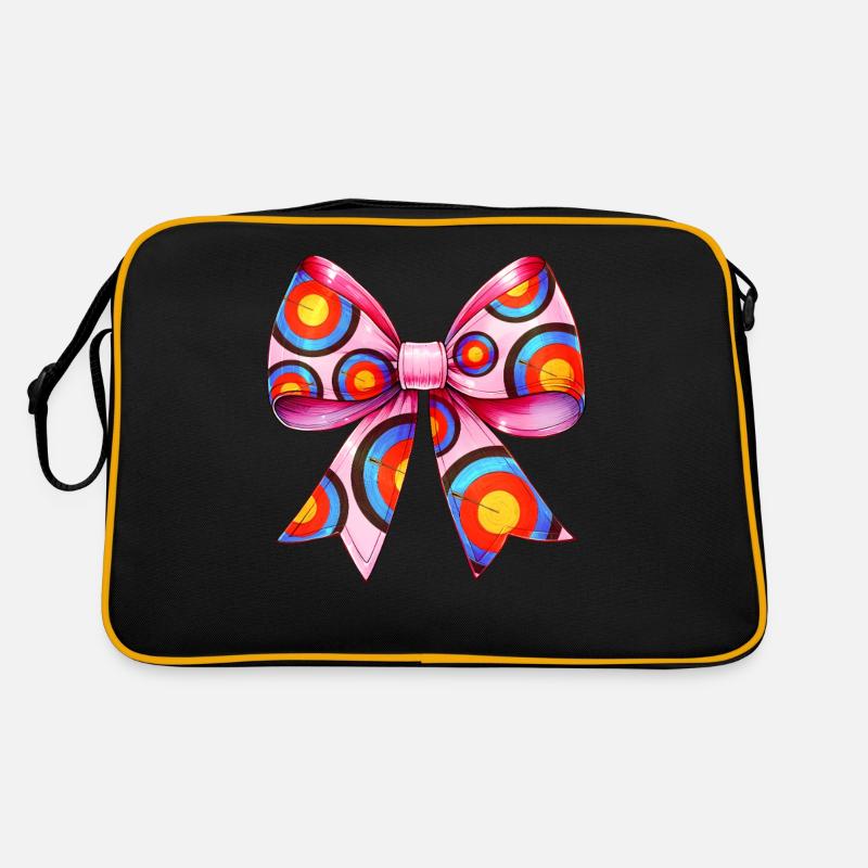 Coquette Bogen Bogenschießen Bogen und Pfeil Retro Tasche