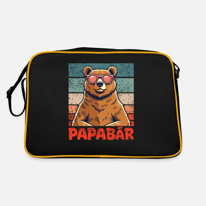 Vatertag bester Pap Retro Tasche