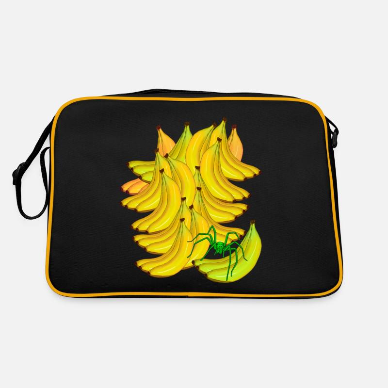 Banane Banane Fruit Exotique Spider Sac Retro