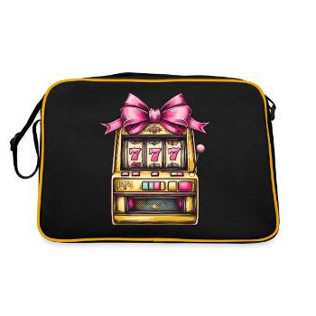 Coquette Bow machine à sous Gambling Gambler - Sac Retro - noir/or - Dos