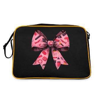 Coquette Bow Lifeguard Garde de piscine Rose - Sac Retro - noir/or - Dos