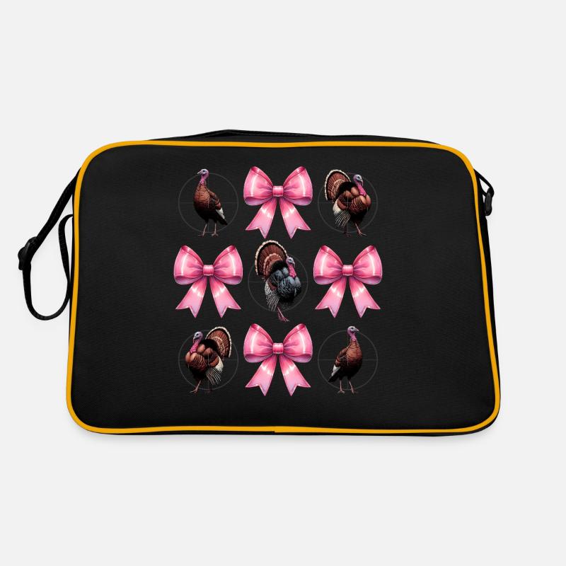 Coquette Arc Dinde Chasse Chasseur Rose Sac Retro