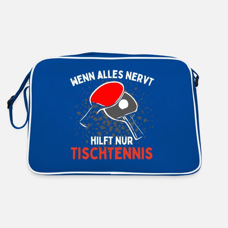 When everything is annoying, only table tennis funny things help Retro Bag