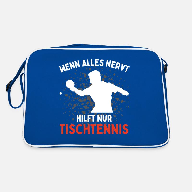 When everything is annoying, only table tennis funny things help Retro Bag