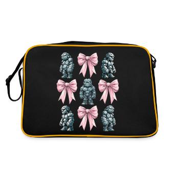 Coquette Arc Golem Folklore Juif Maman - Sac Retro - noir/or - Dos