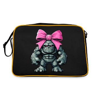 Coquette Arc Golem Folklore Juif Maman - Sac Retro - noir/or - Dos