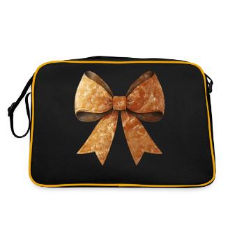 Coquette Bow Poulet Nugget Nugget Nug Girl Maman - Sac Retro - noir/or - Dos