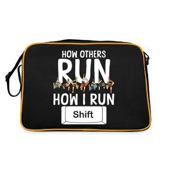 IT Geek, PC Accessories Storage Devices Evolution - Retro Bag - black/gold - Back