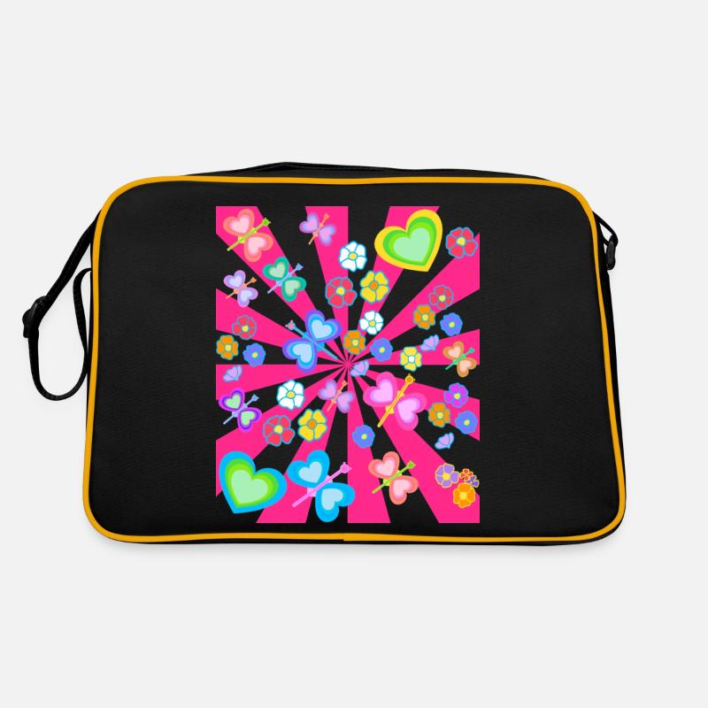Frühling Sommer Kinder Kind Retro Vintage 80er Retro Tasche