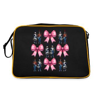 Coquette arc fanfare musicien fille - Sac Retro - noir/or - Dos