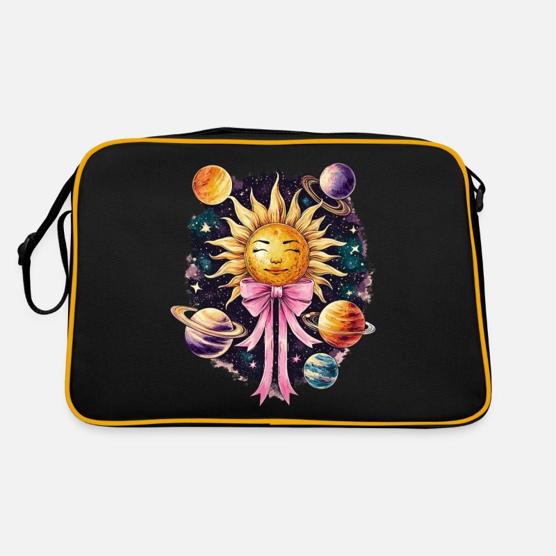 Arc coquet Système solaire Planètes solaires Sac Retro