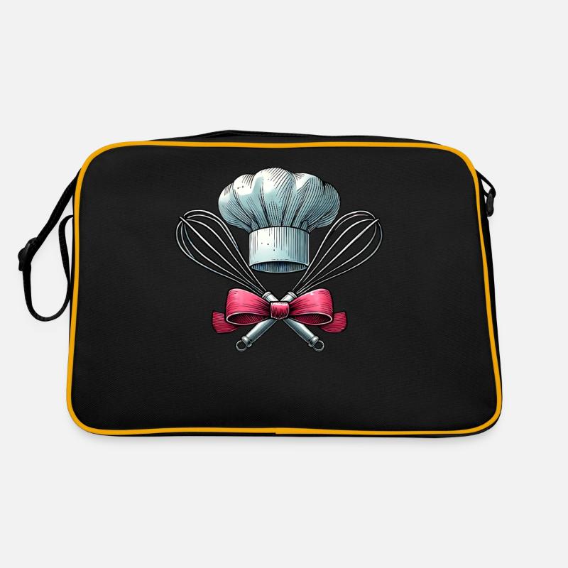 Coquette Bow Cuisson Chapeau de Chef Fouet Sac Retro