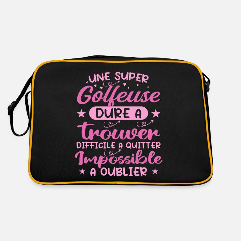Ein super Golfer - Golfer Geschenk Retro Tasche