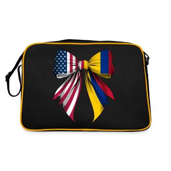 Coquette Boucle Racines Colombie Héritage - Sac Retro - noir/or - Dos