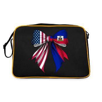 Coquette Loop Haiti Roots Heritage - Retro Bag - black/gold - Back
