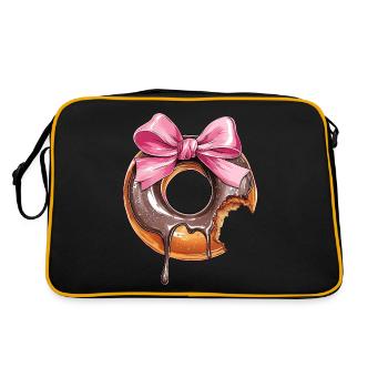 Coquette Arc Donets Beignets Sprinkles Fille - Sac Retro - noir/or - Dos