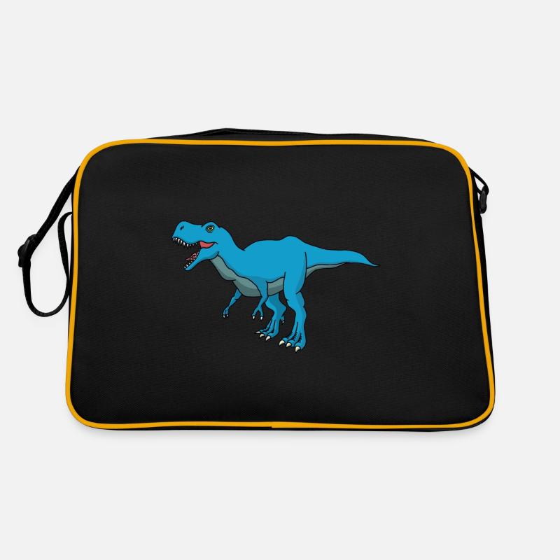 T-Rex bleu Sac Retro