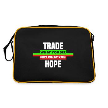 Négoce d’options de change pour un « daytrader » - Sac Retro - noir/or - Dos