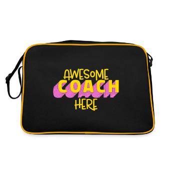 Coach Awesome Coach Ici - Sac Retro - noir/or - Dos