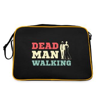 Dead man goes comedian poison - Retro Bag - black/gold - Back