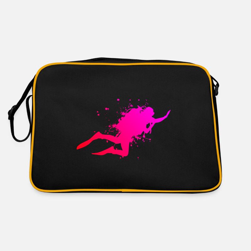 Plongée Plongée sous-marine Plongée Dames Plongeurs Sac Retro