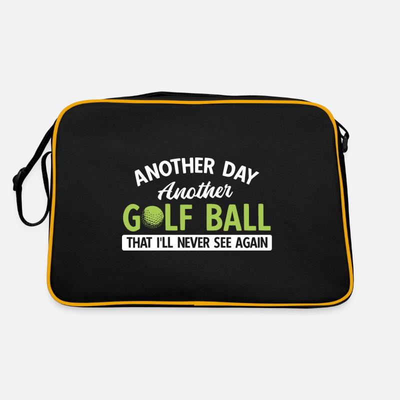 Golfplatz zum Golfen Golf Retro Tasche