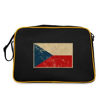 Retro République tchèque - Sac Retro - noir/or - Dos
