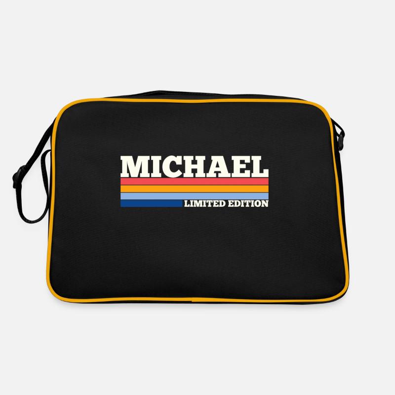 MICHAEL Limited Edition Personalized Name Funny Retro Bag