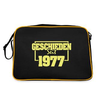 1977 - Sac Retro - noir/or - Dos