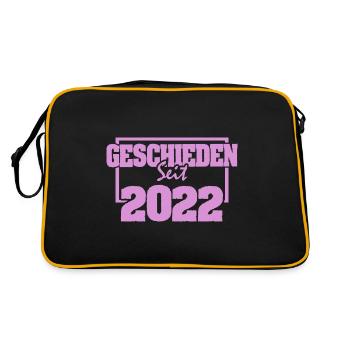 Divorce 2022 - Retro Bag - black/gold - Back