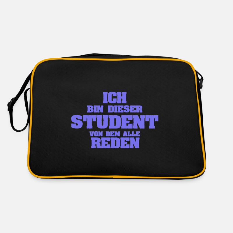 Beruf Student Retro Tasche