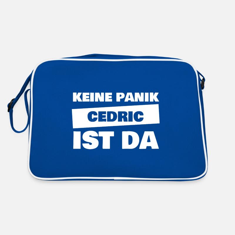 First name Cedric Retro Bag