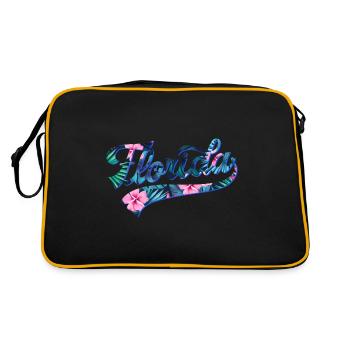 Florida Tropic Swoosh - Retro Bag - black/gold - Back