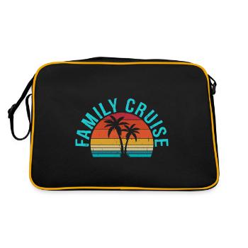 Family Cruise - Retro Bag - black/gold - Back