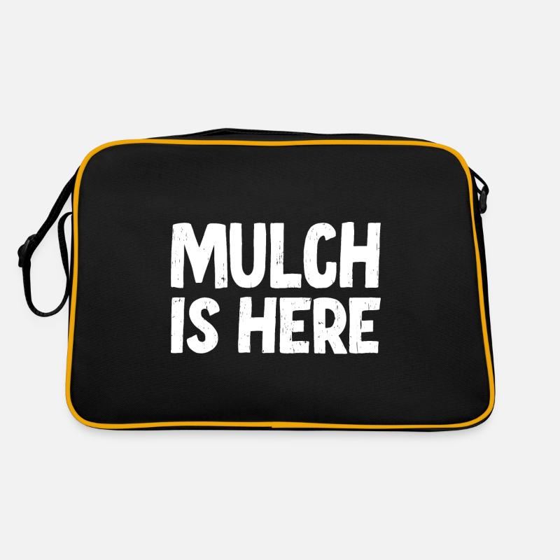 Mulch Is Here Retro Bag